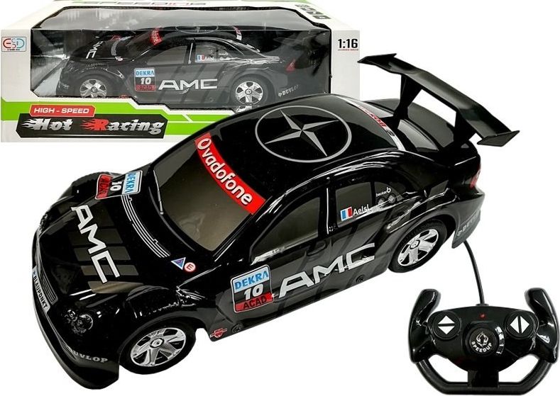 Lean Sport Auto Zdalnie Sterowane R/C Sportowe 1:16 Czarne