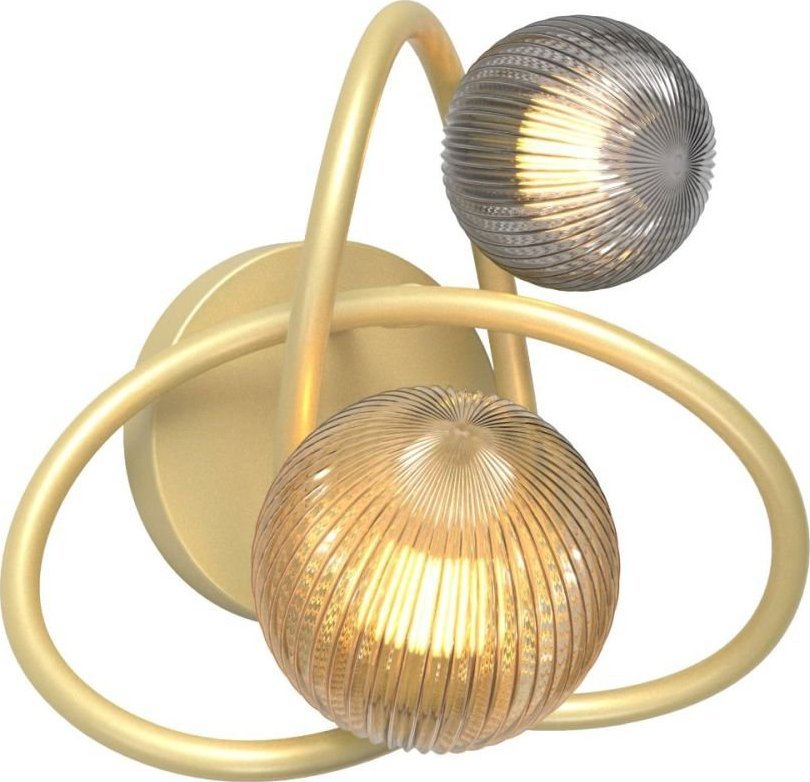 Kinkiet Zumaline Kinkiet ARLON MB4922-2-EGBN Zuma Line