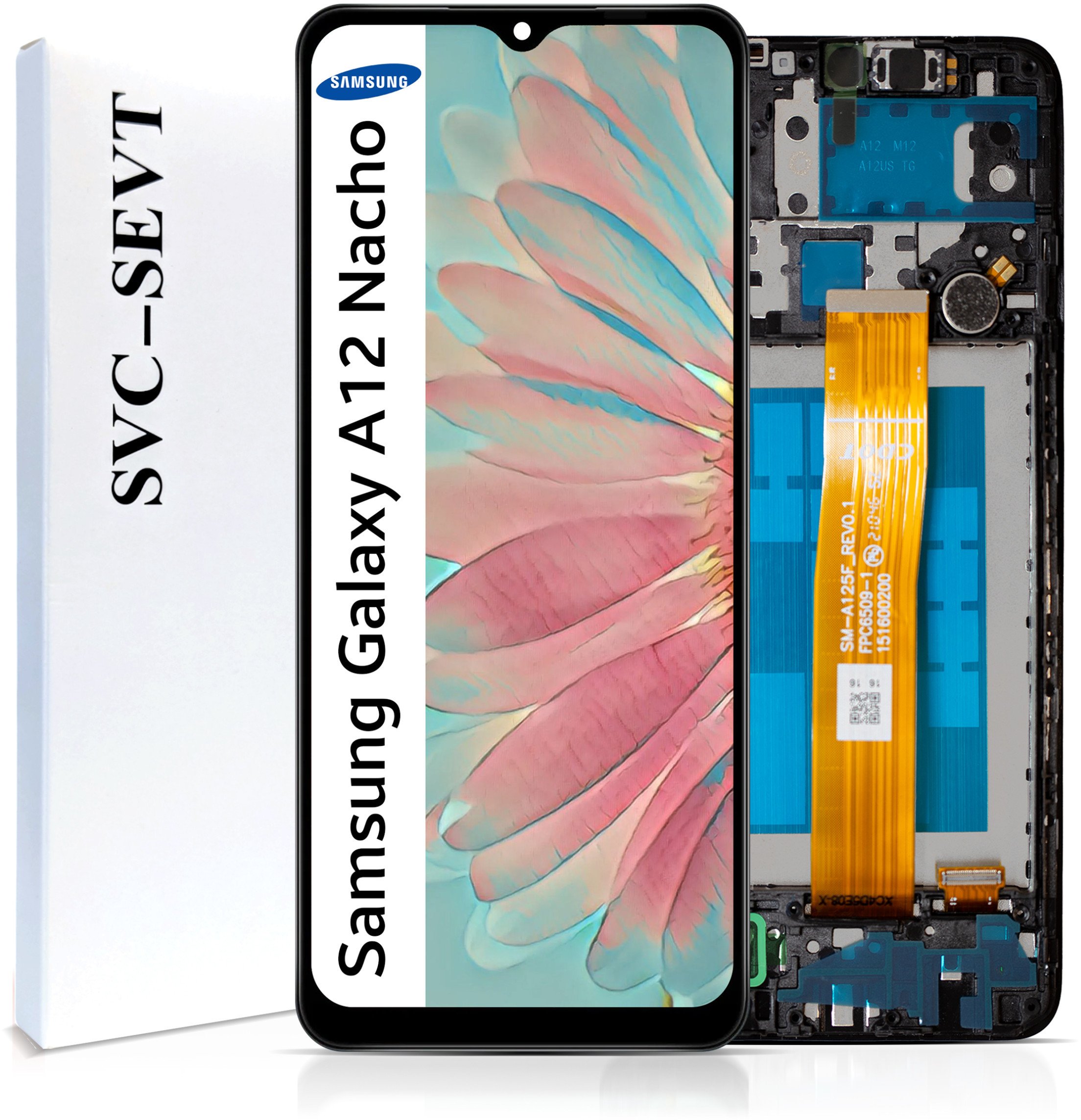 Wyświetlacz do Samsung A12 Nacho Ekran LCD Ramka Oryginał Zila SM-A127F (5904858341252)