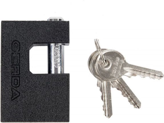 Gerda Kłódka trzpieniowa żeliwna 50mm (KZT50)