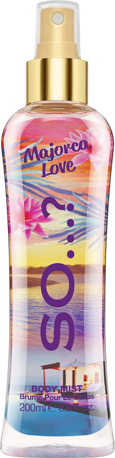 SO...? Escapes! Perfumowana Mgiełka do ciała Majorca Love 200 ml