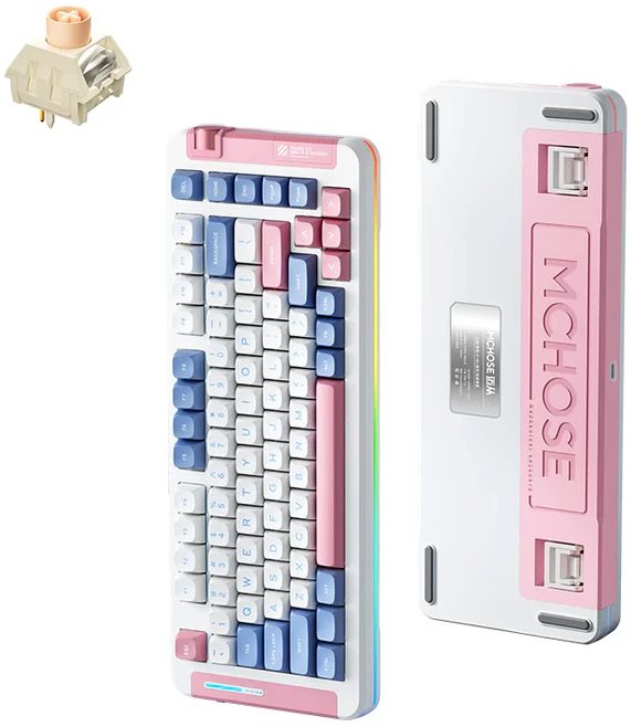 Klawiatura MCHOSE MC-X75 Icy Creamsicle (MC-X75-5)