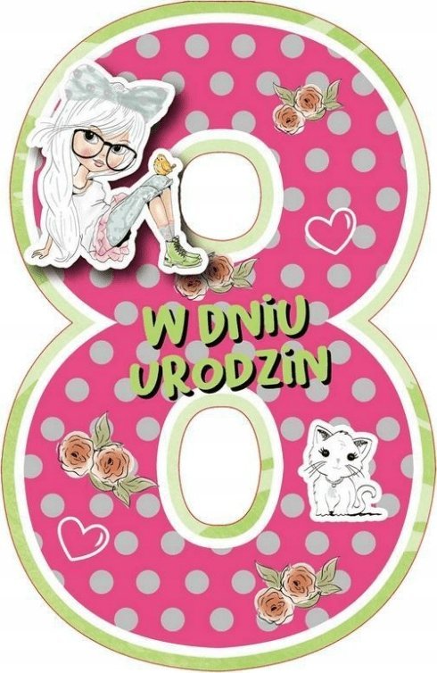 ARMIN KARNET GM 8 URODZINY DZIEWCZYNKA