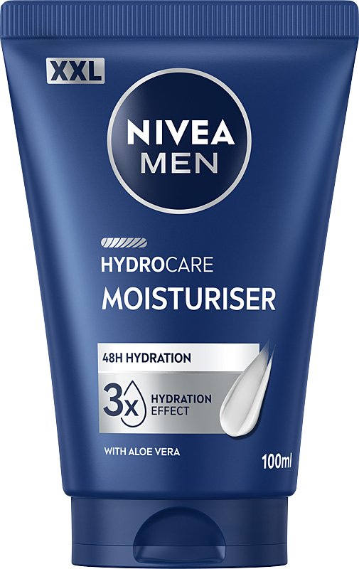 NIVEA MEN Hydrocare Krem Nawilżający z Aloesem 100ml 48H XXL