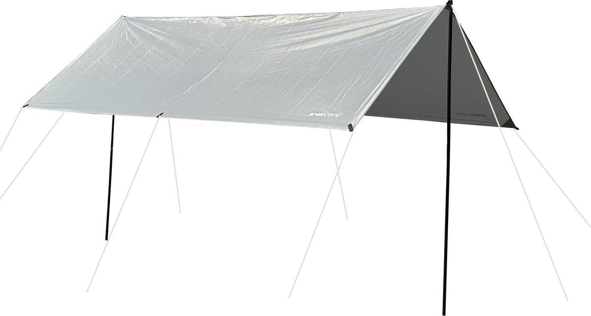 vidaXL NAMIOT ZADASZENIE ŻAGIEL PRZECIWSŁONECZNY Z SŁUPKAMI 3X4X2.4M