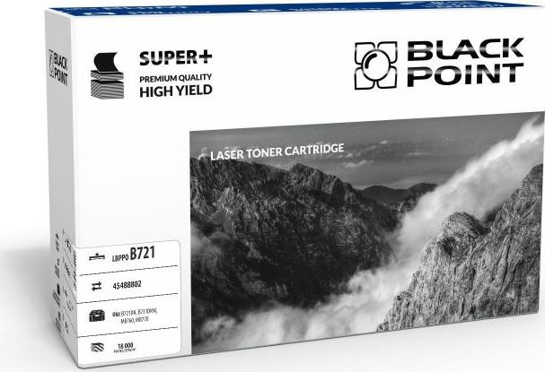 Toner Black Point LBPOB721 Black Zamiennik 45488802 (LBPOB721)