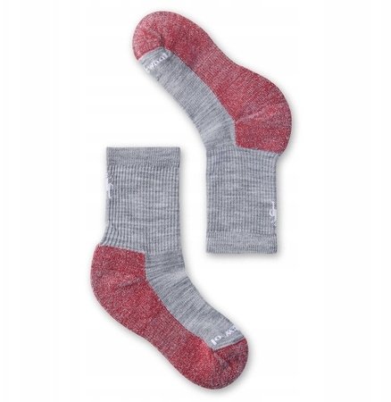 Smartwool K'S Hike Light Cushion Crew Socks, 039 | light gray, L