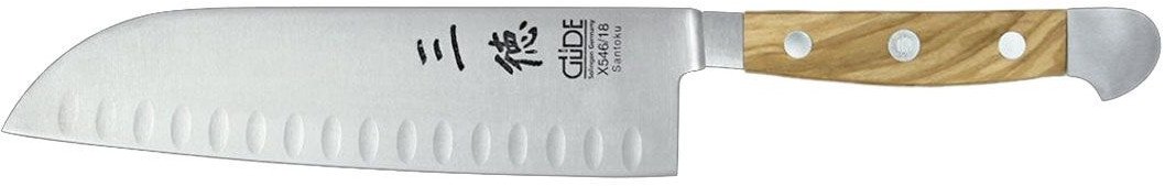 Gude ALPHA ULIVO SANTOKU C/ALVEOLI (Santoku Kulle) CM.18 X546/18