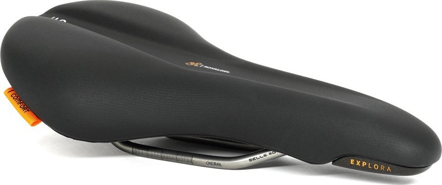 Selle Royal Siodło SELLEROYAL EXPLORA ATHLETIC 45st. żelowe + elastomery unisex 379g (NEW)