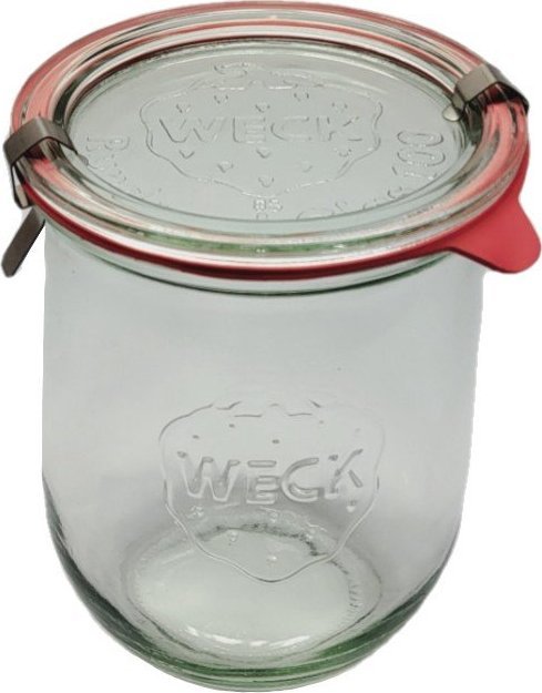 Wamar-Sosenka Zestaw Słoików WECK Pojemność 1062 ml średnica 100mm 12 sztuk + Szklane wieka, zapinki, uszczelki
