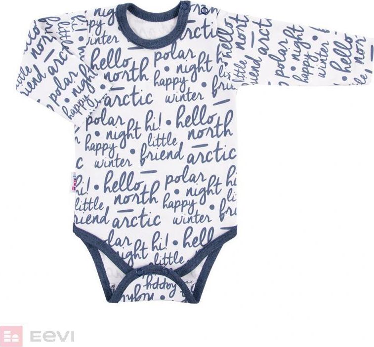 Ewa Klucze BODY niemowlęce wyprawka SNOW DŁ DRUK GRANAT 086 BODY SNOW DŁ DRUK GRANAT 068