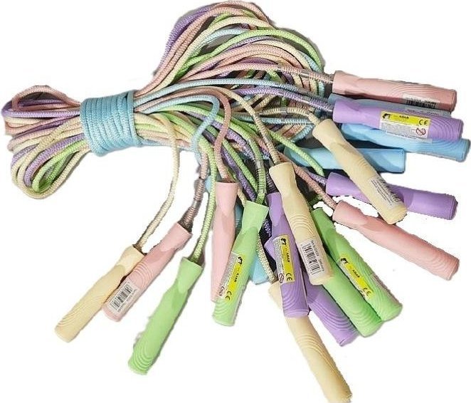 Skakanka sznurkowa pastelowa MIX