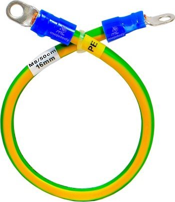 Mojeledy Przewód uziemiający Lgy 16 M8 ML-PUżo2xkoi16-8/0,5 50cm