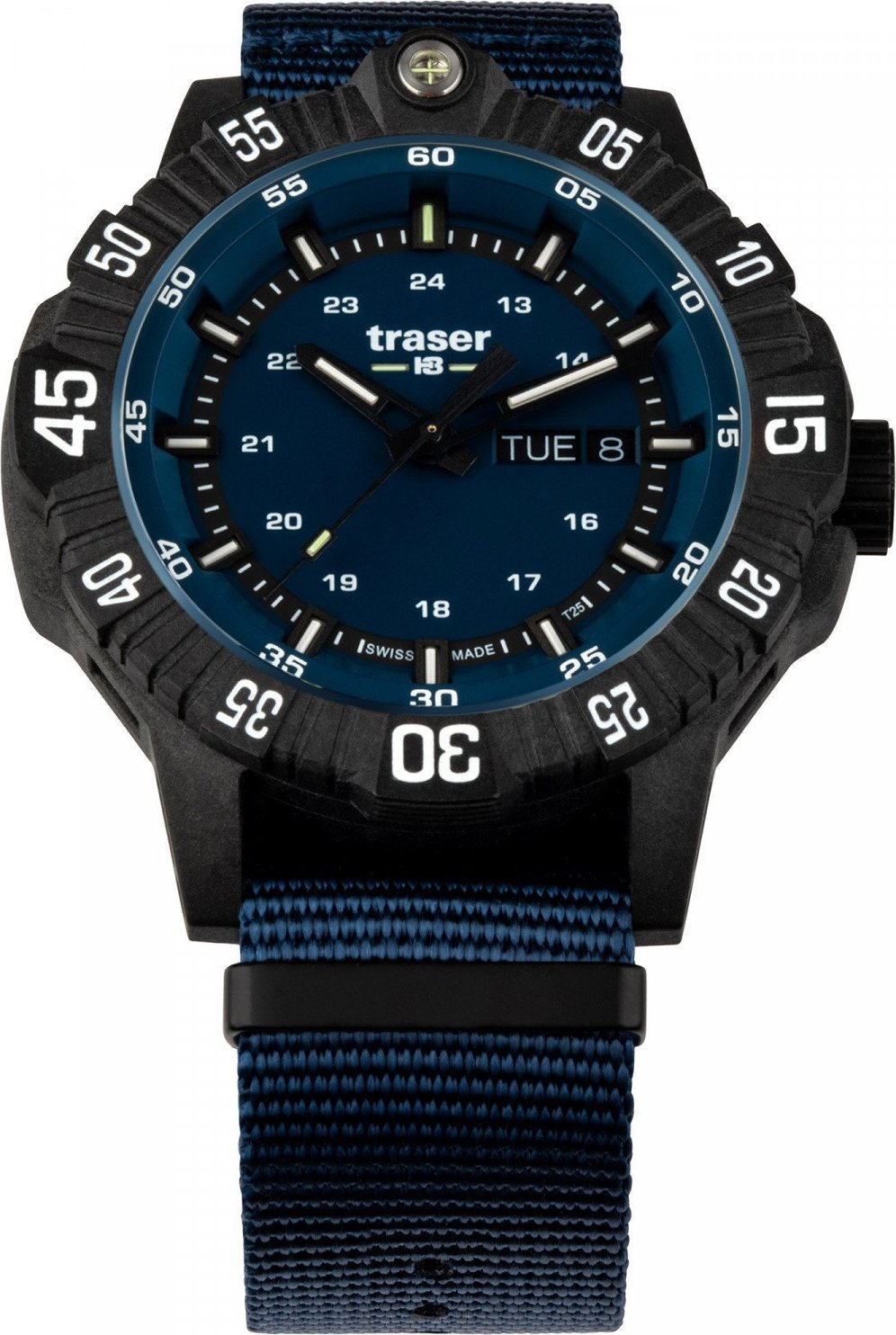 Zegarek Traser Zegarek męski Traser TS-110724 niebieski