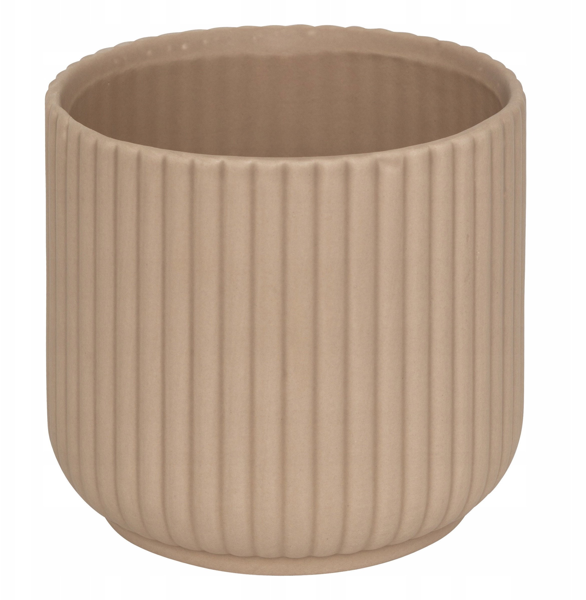 Doniczka z dolomitu, NURIA, 13,5 x 12 cm