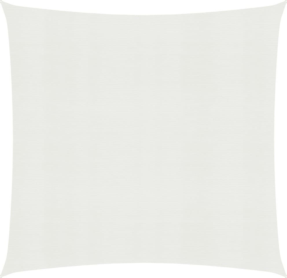 vidaXL VidaXL Żagiel przeciwsłoneczny, 160 g/m, biały, 6x6 m, HDPE