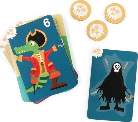 Scratch Scratch, Gra logiczna 4 w 1 - Karty Wyprawa Pirata