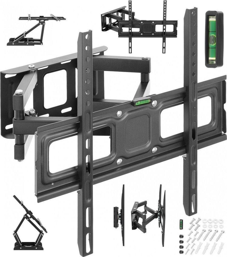 VETOUSON EXTRA MOCNY OBROTOWY UCHWYT do TELEWIZORA WIESZAK TV 25-70 cali Uniwersalny
