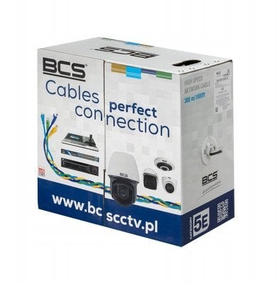 BCS-U/UTP-CAT5E-PE BCS Kabel UTP kat. 5E PE box 305m
