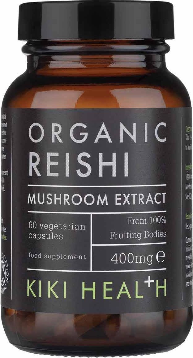 KIKI Health KIKI Health - Reishi Ekstrakt, Organic, 400mg, 60 vkaps