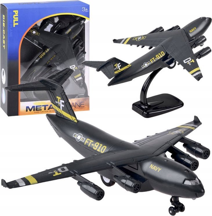 Jokomisiada Wojskowy Samolot transportowy napęd dźwięk ZA4325 CY