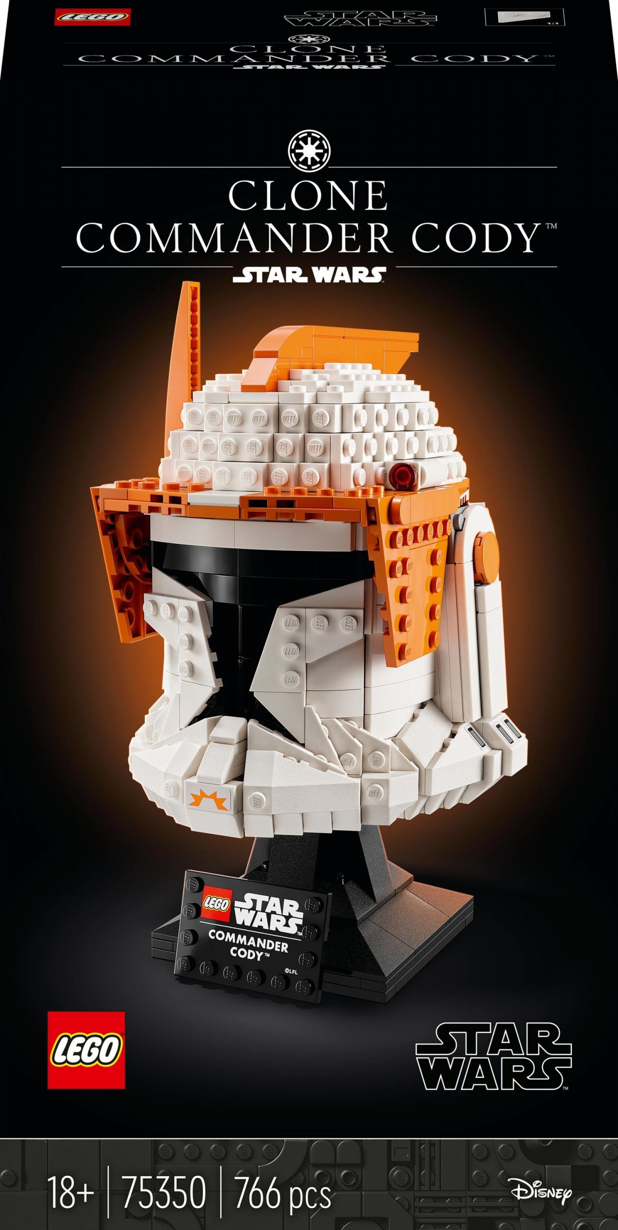 LEGO Star Wars Hełm dowódcy klonów Cody’ego™ (75350)