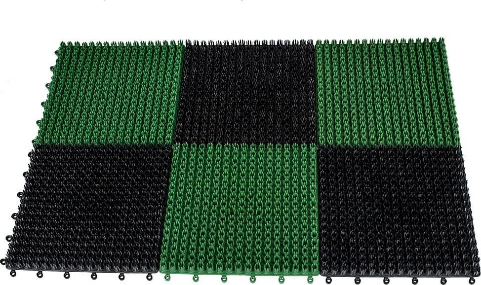 Vimar Wycieraczka plastikowa - Trawka Black/Green 36x55 Vimar