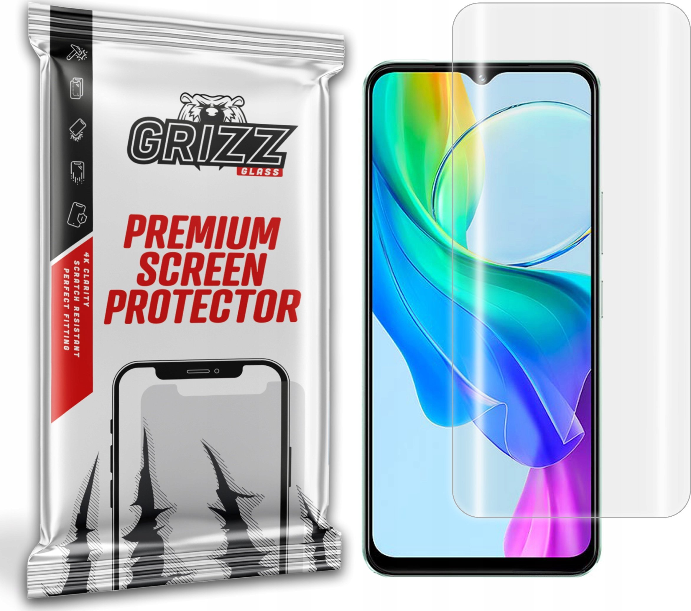 GrizzGlass Folia hydrożelowa GrizzGlass Hydrofilm do Vivo Y03