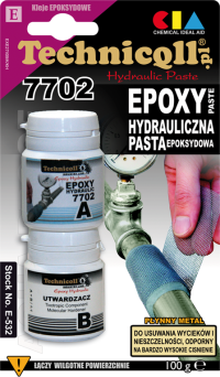 Technicqll Pasta epoksydowa hydrauliczna Epoxy Hydraulic 7702 100g (E-532)