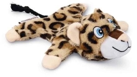 BEEZTEES ZABAWKA PLUSZOWA SZELESZCZĄCA LAMPART 18cm