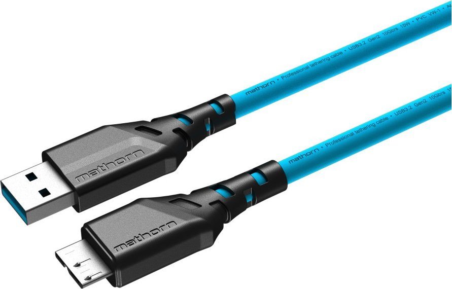 Kabel USB Eaton USB-A - micro-B 2 m Niebieski (MTC-220)