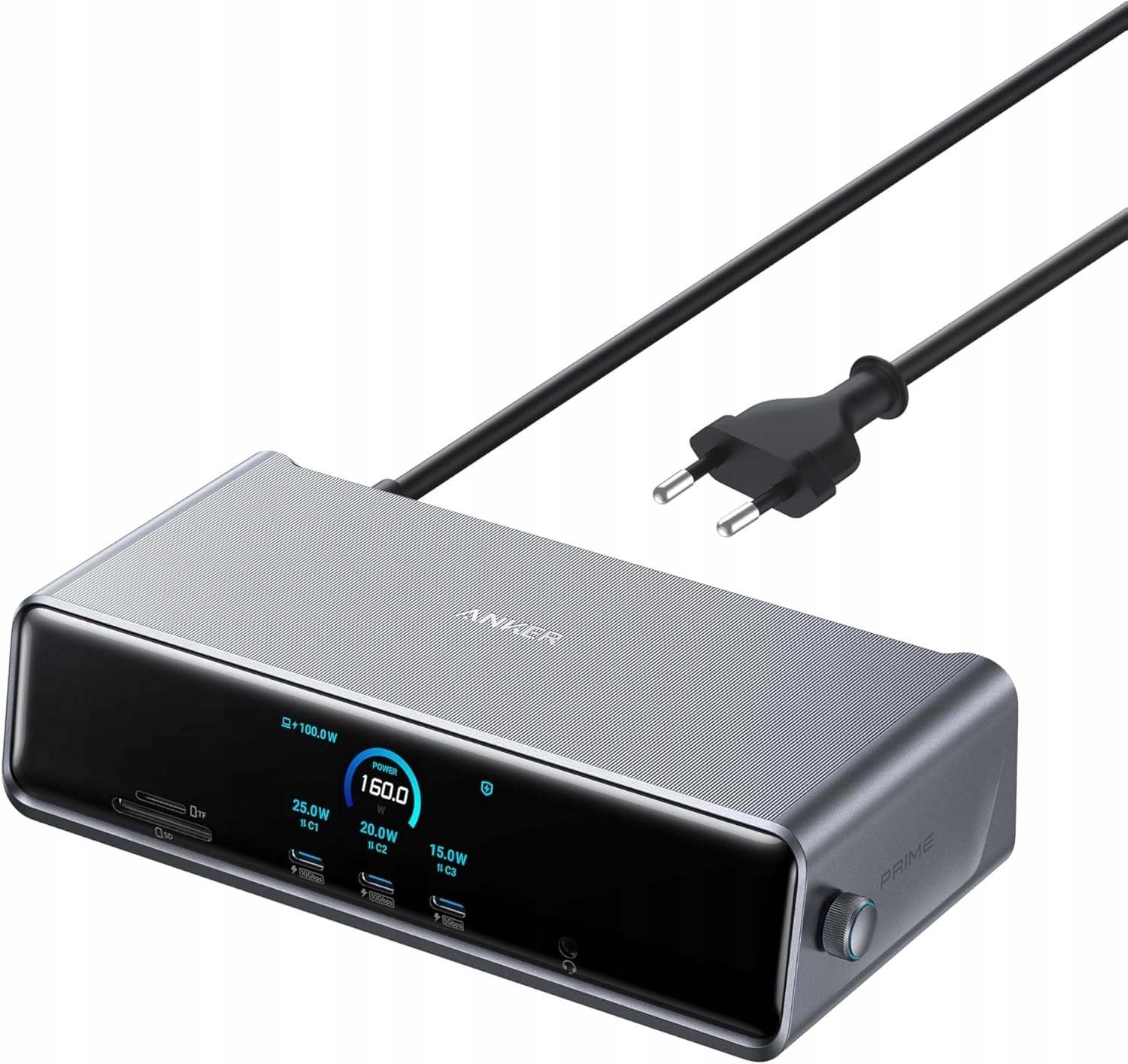Stacja/replikator Anker Prime A83B3 stacja dokująca 14 portów 140 W USB-C