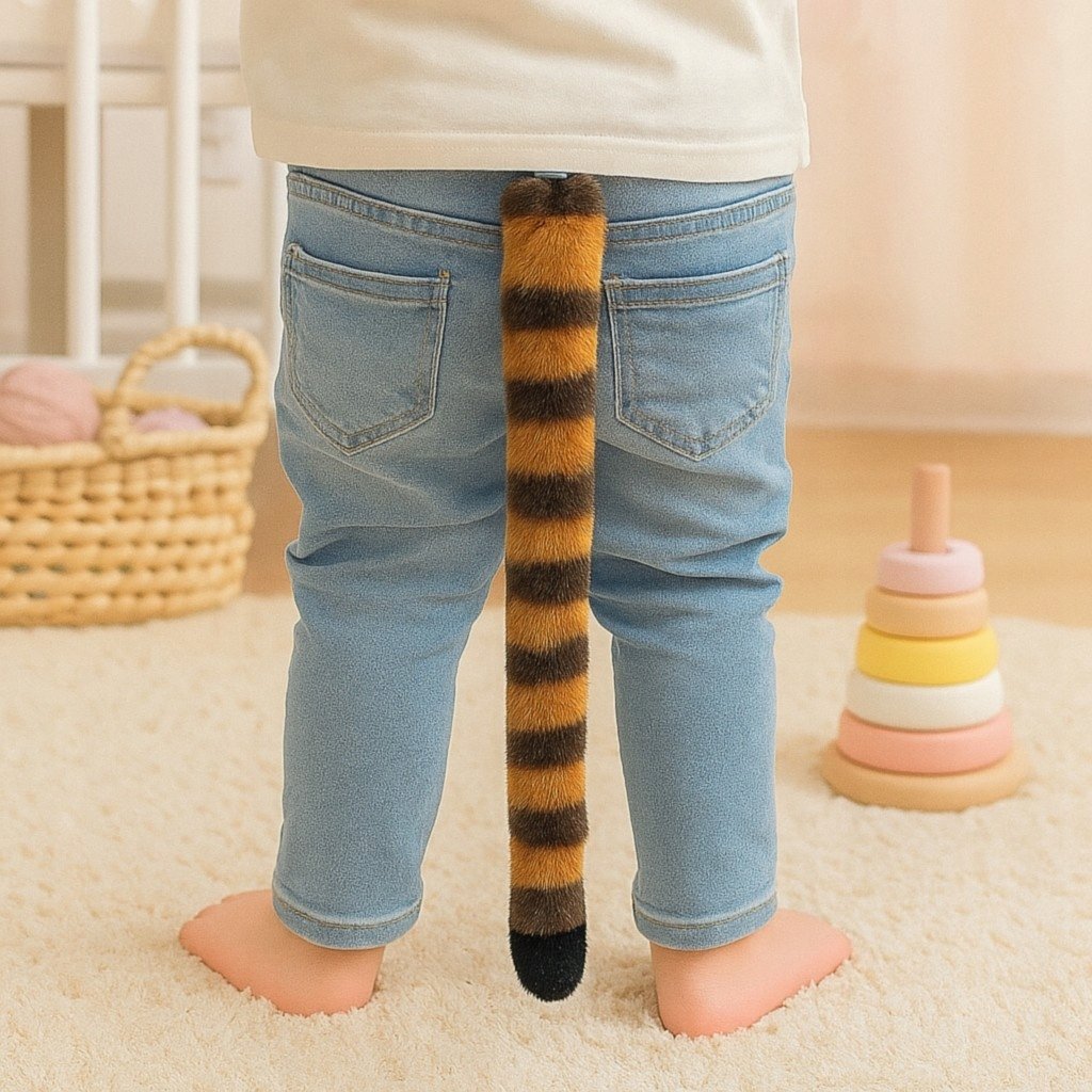 Ogon pandy czerwonej 60cm