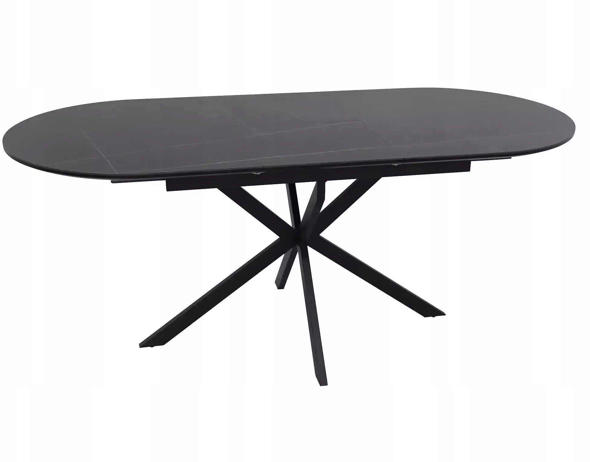 Stół rozkładany 140(180)X80 GASTON CERAMIC czarny Signal