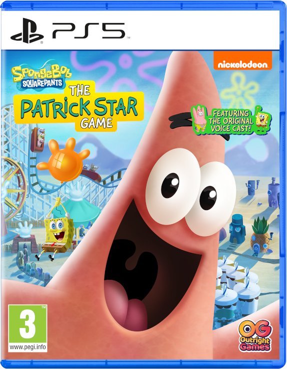 Spongebob Kanciastoporty Gra Patryka Rozgwiazdy PL (PS5)