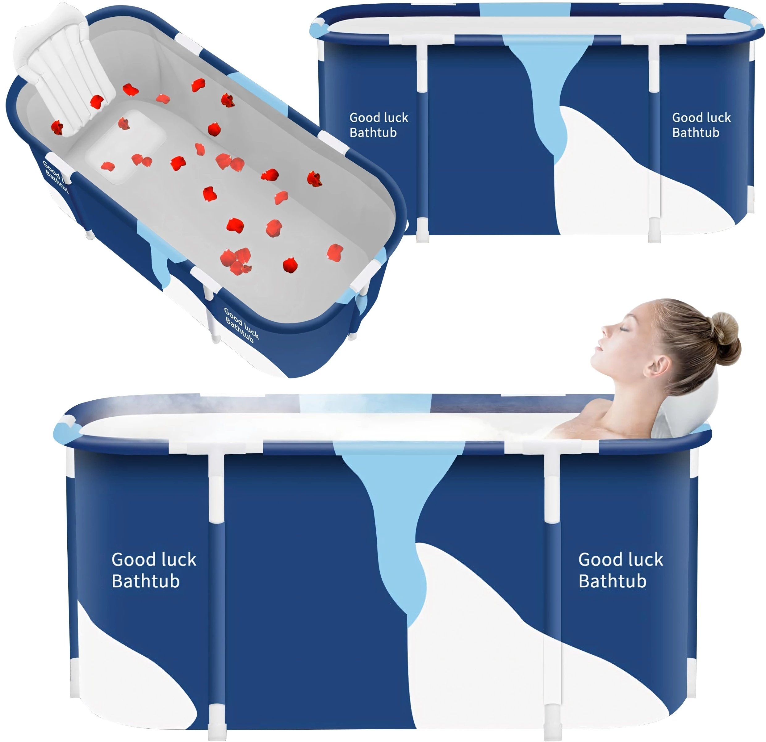 PRZENOŚNA WANNA SKŁADANA DO MORSOWANIA KANZA