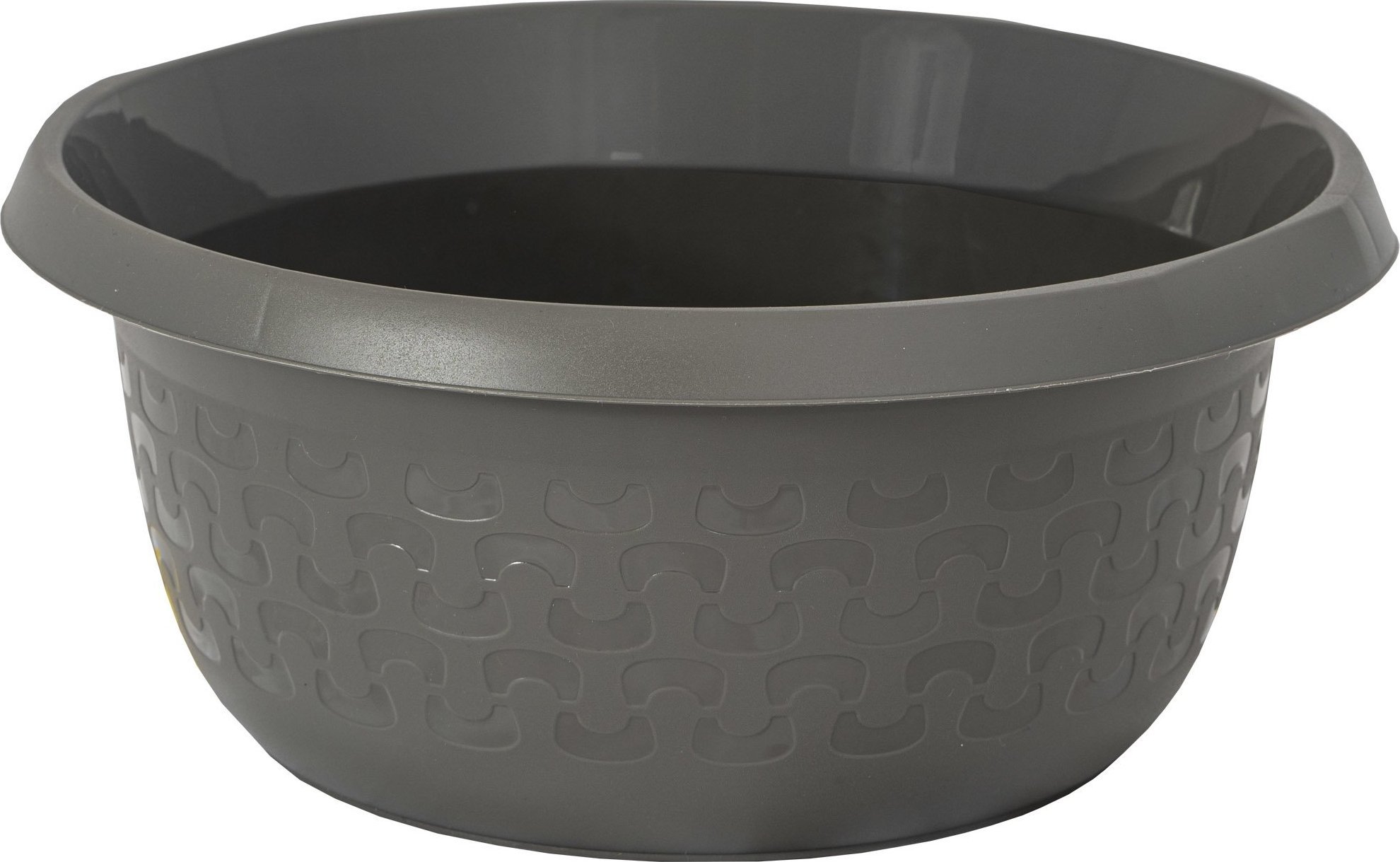 Branq BRANQ - Miska okrągła - 15 L - ciemnoszara