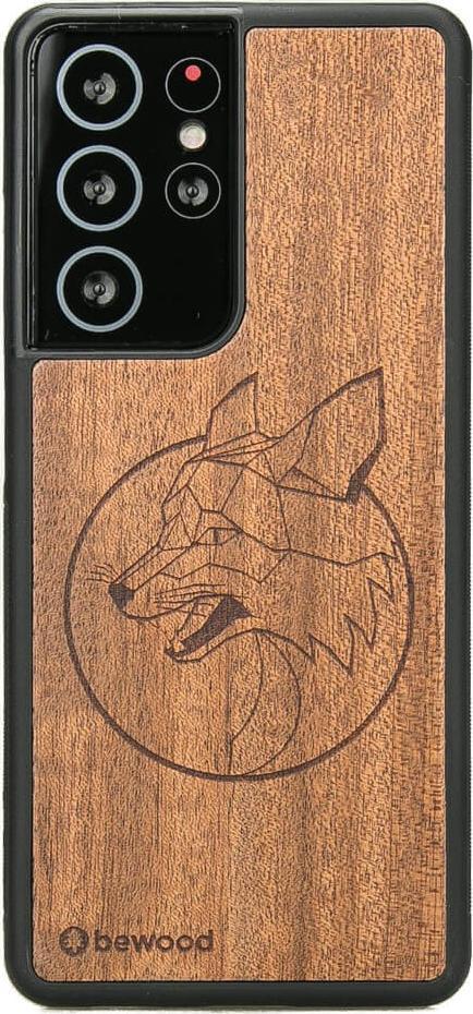 BeWood Drewniane Etui Samsung Galaxy S21 Ultra LIS MERBAU