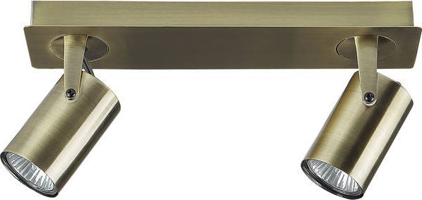 Lampa sufitowa Beliani Lampa sufitowa metalowa mosiężna KLIP!