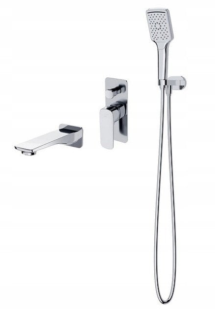 Cersanit SET B729 Zestaw wannowy podtynkowy LARGA chrom (S952-039)