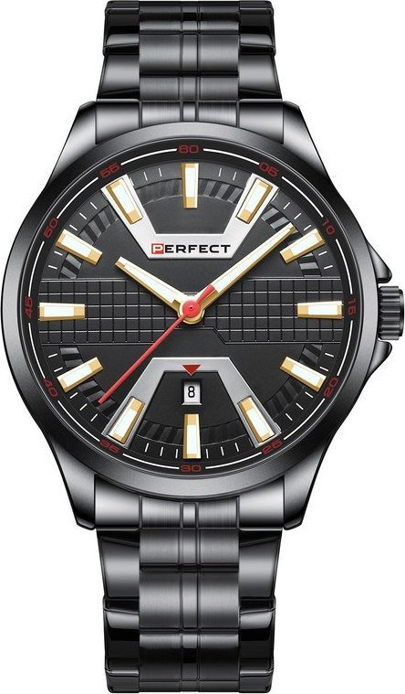Zegarek Perfect ZEGAREK MĘSKI PERFECT M112-11 (zp374d) + BOX