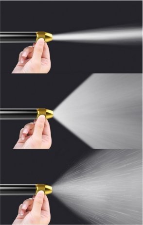 ER4 PISTOLET DO WODY WĘŻA OGRODOWEGO MYJKA REGULOWANY