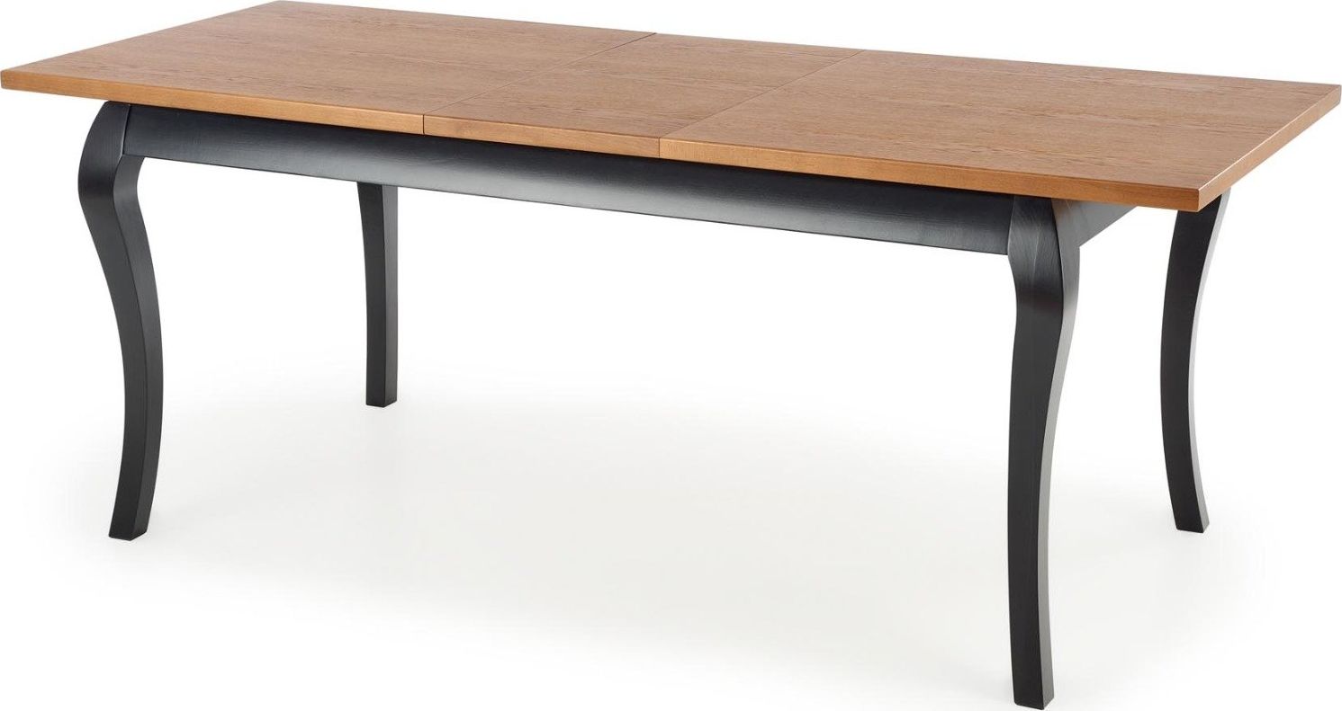 Halmar Stół rozkładany WINDSOR 160(240)x90 dąb/czarny