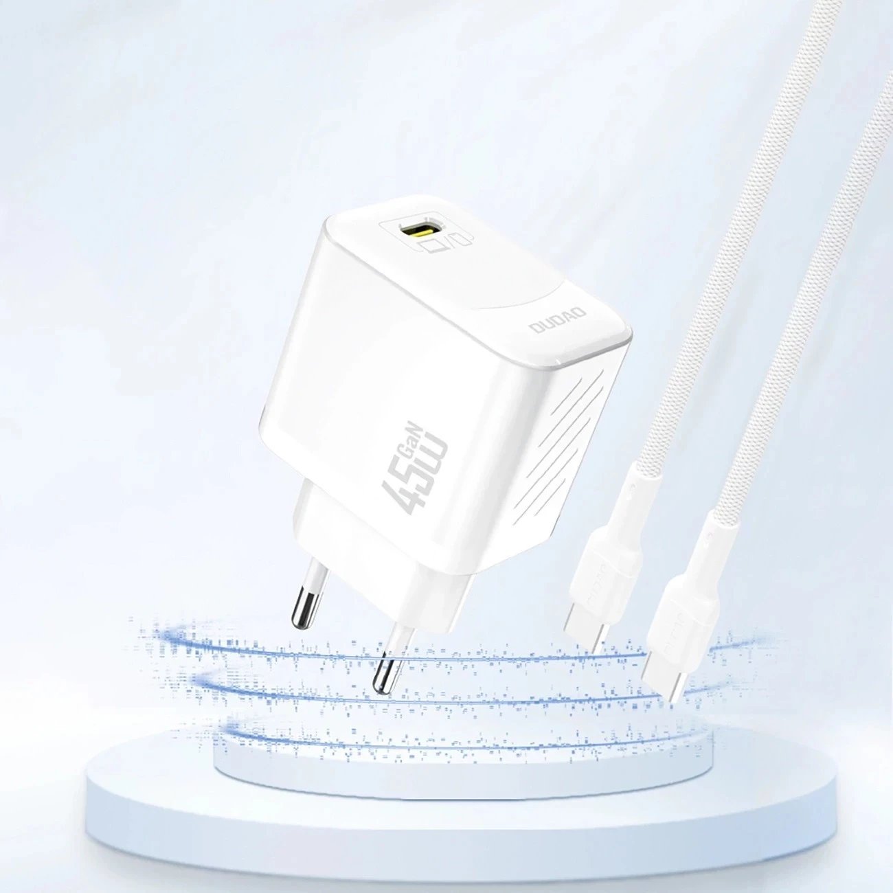 Ładowarka sieciowa Dudao A28 GaN 45W USB-C | Szybka, Kompaktowa, Uniwersalna