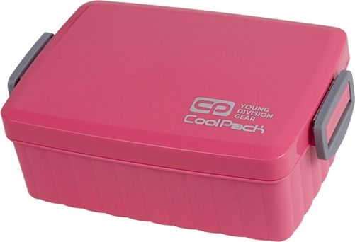 Coolpack Coolpack lunch box snack pojemnik na Śniadanie ŚniadaniÓwka pink cp93439