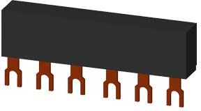 Siemens Szyna łączeniowa 3P widełkowa 6 mod. do 2 wyłączników (3RV1915-1AB)