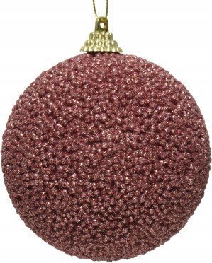 Kaemingk Bombka na choinkę nietłukąca piankowa różowa 8 cm