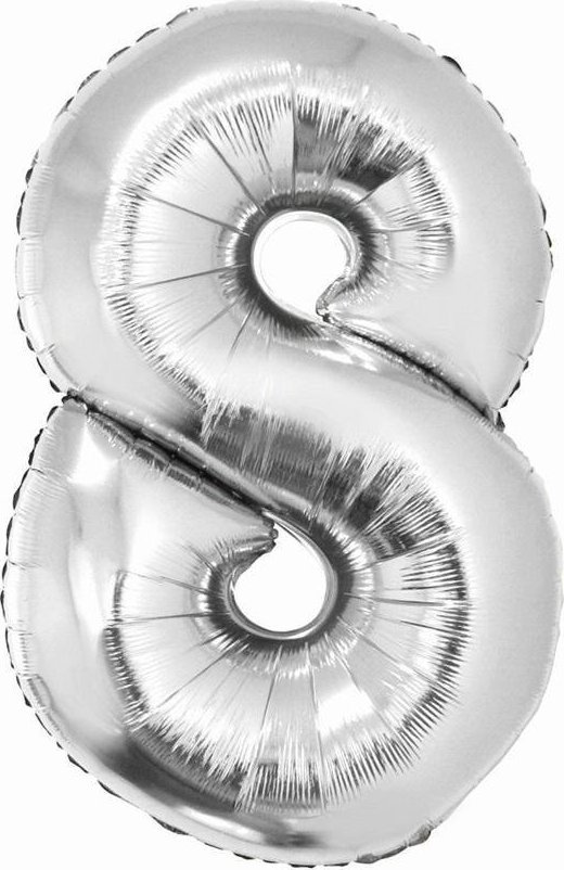 GoDan Balon foliowy Smart srebrny 76cm