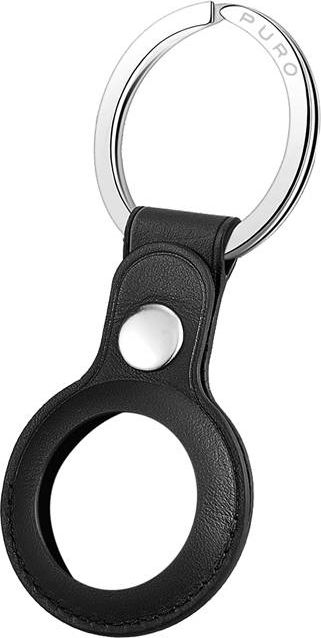 Puro Etui ze skóry SKY Case Apple AirTag (czarny)