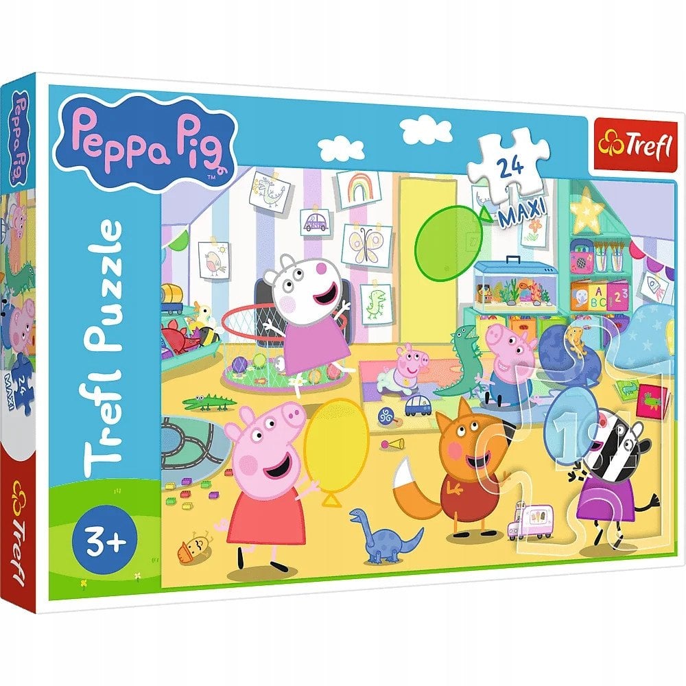 PUZZLE MAXI 24 Piękna Peppa 14367
